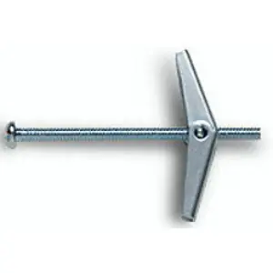 Powers Fasteners 04243-PWR 1/4 in. - 20 x 4 in. Mushroom Head Spring Wing Toggle Bolt