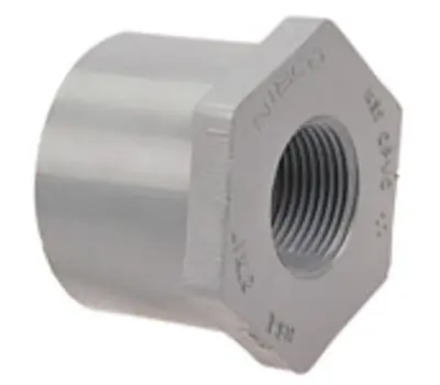 CPVC PIPE AND FITTINGS 039923178121 Chemtrol 1-1/2 in. Spigot x 1 in. Female Schedule 80 CPVC Flush Reducer Bushing