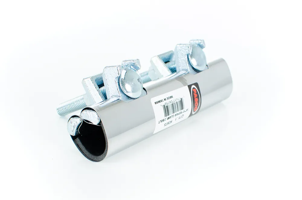 PASCO 2675 3/4 in. IPS Stainless Steel 2-Bolt Repair Clamp