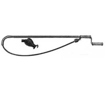 General Wire Spring RS-T6FL-DH Replacement Cable for 6 ft. Teletube Closet Auger with Down Head