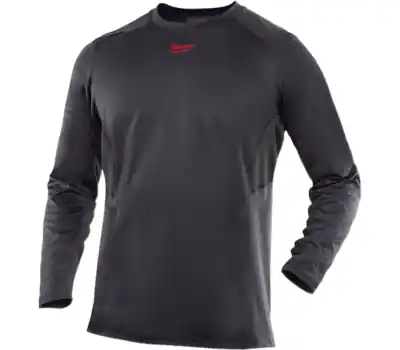 MILWAUKEE 401G-2X WORKSKIN POLYESTER MID WEIGHT PERFORMANCE SHIRT GRAY 2XL