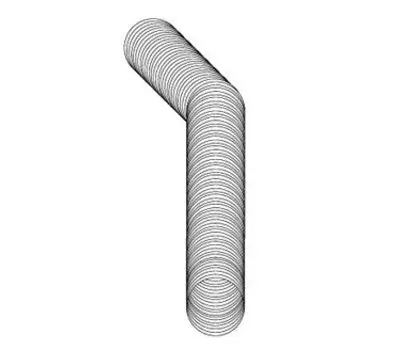 CROWN PRODUCTS 105 6X8' ALUM FLEX PIPE