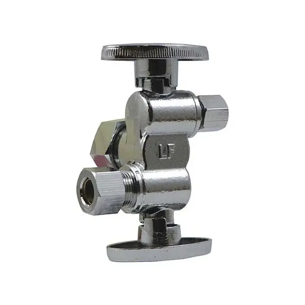 A Y McDonald 72082DD Dual Stop 5/8 x 3/8 x 3/8 in. Lead Free