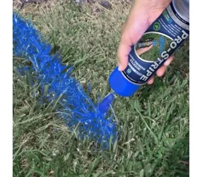 JC WHITLAM #MP-BLUE Pro-Stripe Inverted Marking Paint Blue 17 oz.