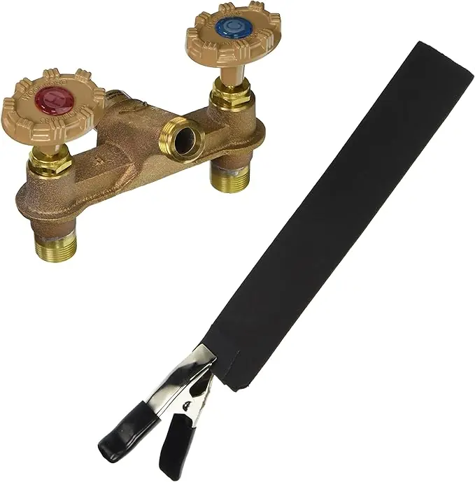 WOODFORD 122P MODEL 122P HOT & COLD 1/2 Female x 3/4 in. Male x 3/4 in. Male Hose Thread