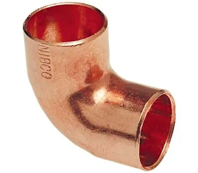 ACR Tubing 039923312969 1-1/8 in. OD Sweat Wrot Copper 90-Degree Elbow