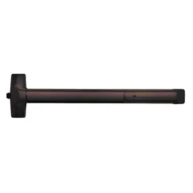 Detex 10-W-695-36 Advantex Weatherized Wide Stile Rim Exit Only Device No Trim Hex Dogging 36in