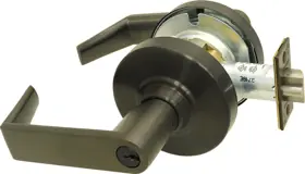 Schlage ND80EU-PD-RHO-613 C Grade 1 Electric Storeroom Lock Rhodes Lever 12/24VDC