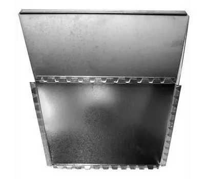 SOUTHWARK METAL 23AT2410 24 x 10 in. 26 Gauge Galvanized Steel Transition Collar