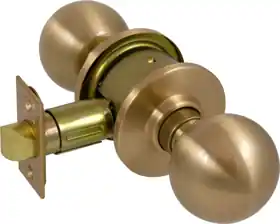 Schlage Lock A10S-ORB-6122-3/4BST-STRIKE Grade 2 Passage Orbit Knob 2-3/4in Backset
