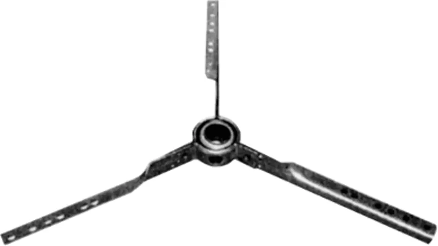 MARS 40918 3/4 in. 3-Wing Bearing Bracket for Belt Drive Blower