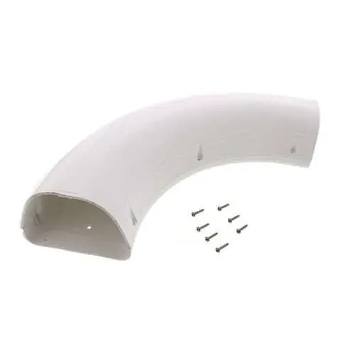 RECTORSEAL 84113 Fortress 4-1/2 in. PVC 90-Degree Sweep Elbow, White