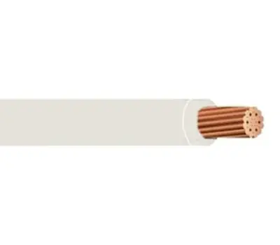 Copper XHHW-8-WHT-7STR-CU-500S/R Wire 8 AWG 500 ft.