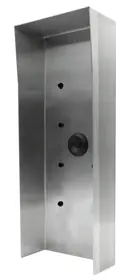 DOORBIRD 423862852 Protective Hood for D2101KV, D2102FV Fingerprint 50, D2102FV ekey, D2101FV ekey sLine and D2102FV ekey sLine. Stainless Steel V4A