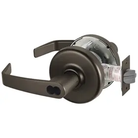 Corbin Russwin CLX3355-NZD-613E-CT6D Grade 1 Classroom Newport Cylindrical Lever