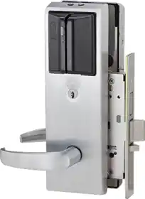 Best Access 45HG7TV14MS-626-RH-KOS-8CE-TRK3 Basis G Magnetic Stripe Mortise Lock Right Hand Key Override