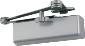 ARROW LOCK DCN516-3-AL Heavy Duty Surface Door Closer Hold Open Arm Adjustable Spring Size 1-6