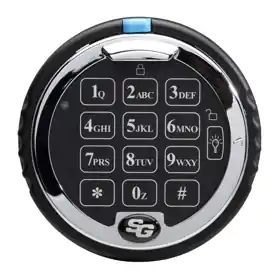 SARGENT & GREENLEAF 1006-102 Spartan Pivot Bolt Safe Lock 2 Users Non-Rotating Keypad
