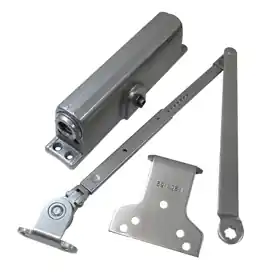 LCN CLOSERS 1261-HW/PA-AL HW/PA Hold Open Arm with Parallel Arm Shoe Door Closer