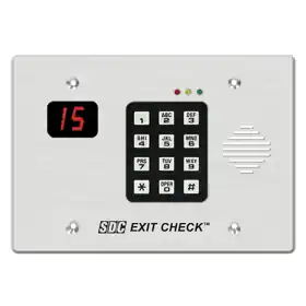 Security Door Controls 101-DE-NA Delayed Egress Controller Keypad Control 12/24VDC