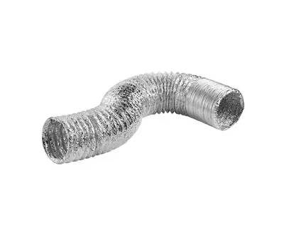 Lambro Industries 614UL-12 4 in. x 25 ft. UL 181 Non-Insulated Flexible Air Connector