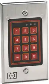 IEI 212W Indoor/Outdoor Flush-mount Keypad