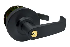 ARROW LOCK RLX82BRR-BSP-CS2-3/4BS Storeroom Clutched Broadway Lever