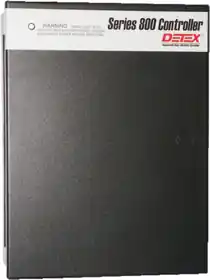DETEX 12-800-DE2 800 Series Logic Controller for 2 Doors 2 Amp Inrush 12/24VDC Power Supply