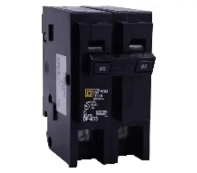 TELEMECANIQUE HOM2125 125 Amp 2-Pole Type HOM Plug-On Miniature Circuit Breaker