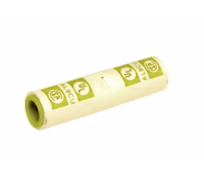 MORRIS 93212 4 AWG Aluminum Long Barrel Compression Splice