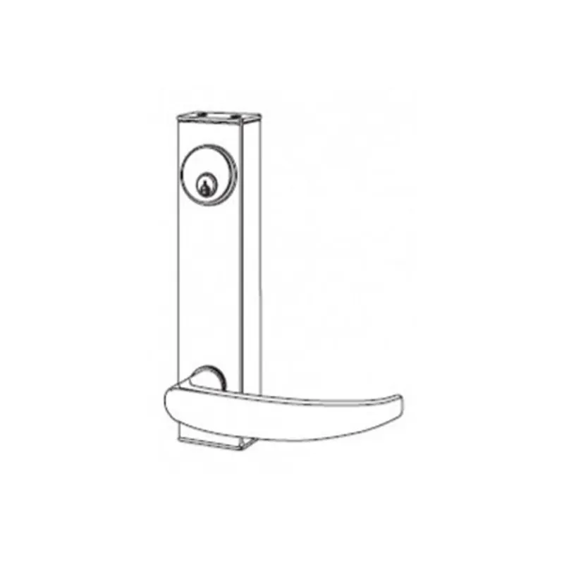 ADAMS RITE 3080-01-0-3U-00-32D Exit Device Entry Trim Standard Universal Kit