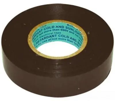 MARS 86184 Electrical Tape 3/4 in. x 66 ft. PVC Backing Black