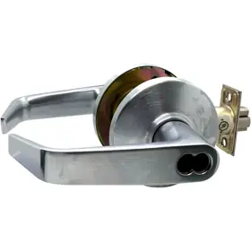 Best Access 9K37R15D-S3-626 9K Series Classroom Keyed Entry Door Lever Set 15 Lever, D Trim, S3 Strike, 2-3/4 inches Backset