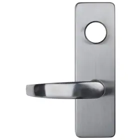 Detex EU-FSA-DM-S-626-LHR Electrified Trim S Lever on Escutcheon Fail Safe Less Mortise Cylinder for 30 Series LHR