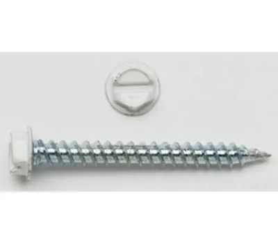 PECO FASTENERS PCH82W Hex Washer Head Register Screw 8 x 2 in. Box of 250