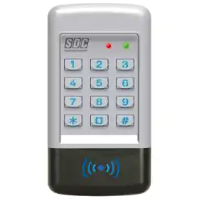 Security Door Controls 920P Indoor/Outdoor Self-Contained Keypad with Integrated Proximity Reader, 12/24VAC/DC