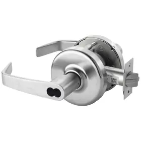 CORBIN RUSSWIN CLX3361-NZD-626-CTSDSFIC Grade 1 Office/Entrance Newport Cylindrical Lever Small Format IC 6/7-Pin Prep