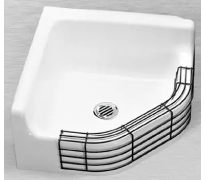 COMMERCIAL 871-20 Triangle Corner Service Sink 28 x 28 x 13 inches