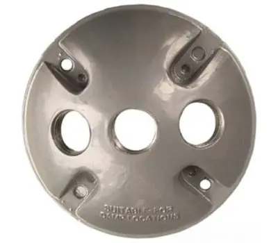 Morris 36834 RND WP CVR 1/2 in. Opening Weather-Proof Cover