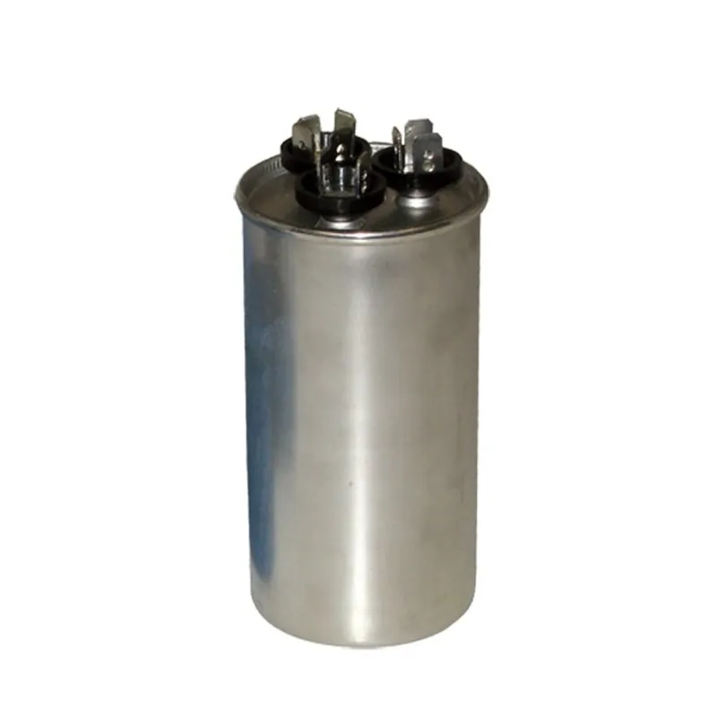 MARS 12860 60+3 mF 440/370V ac Round Dual Section Motor Run Capacitor