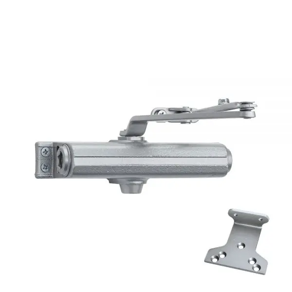 LCN 1261-RW/PA-DKBZ Rw/PA Door Closer Adjustable Spring Size 1-5