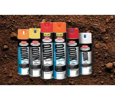 KRYLON S03404 Quik-Mark Marking Paint Brilliant Red 16 oz.