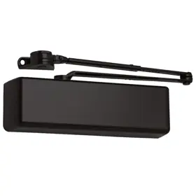 LCN CLOSERS 4040XP-HW/PA-GLBLK XP Heavy Duty Closer Cast Iron Adjustable Spring 1-6
