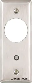 Securitron MKN Mortise Key Switch Momentary Narrow Gang 12/24VDC SPDT Bi-Color LED