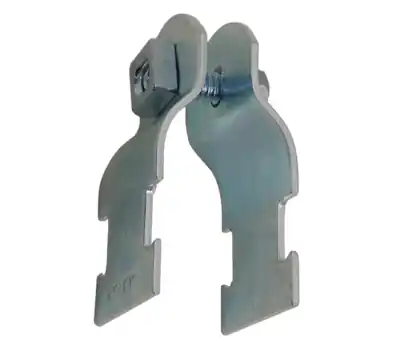 Morris 17522 Rigid Strut Clamp Zinc Electroplated Steel 3-1/2 in.