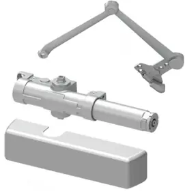 LCN CLOSERS 1461-SCUSH-AL Surface Door Closer Cush Arm