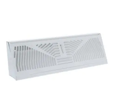 HART & COOLEY 406W 18 in. Steel Baseboard Diffuser