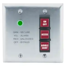 SECURITY DOOR CONTROLS 101-PAM Remote Single Door Annunciator