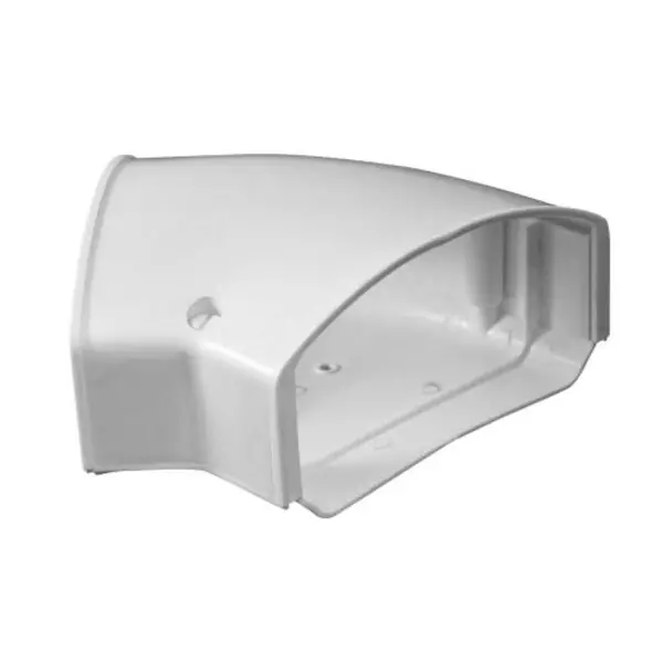 AC GUARD 3CG45 Cover Guard 3 in. Single-Zone 45-Degree Elbow, White