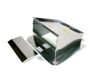 DIAL 78317 Multi-Pitch 18 in. Galvanized Sheet Metal Adjustable Roof Jack